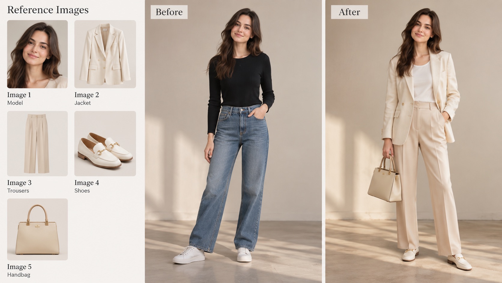 Conjunto con 5 referencias